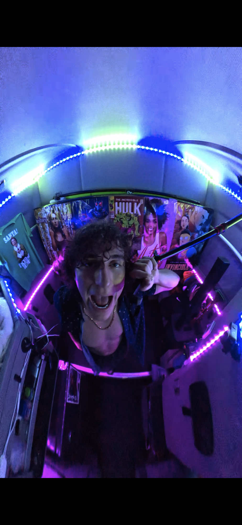 Just Dance #fyp #trucking #lady #gaga #ladygaga #colby #colbyodonis #just #dance #night #led 