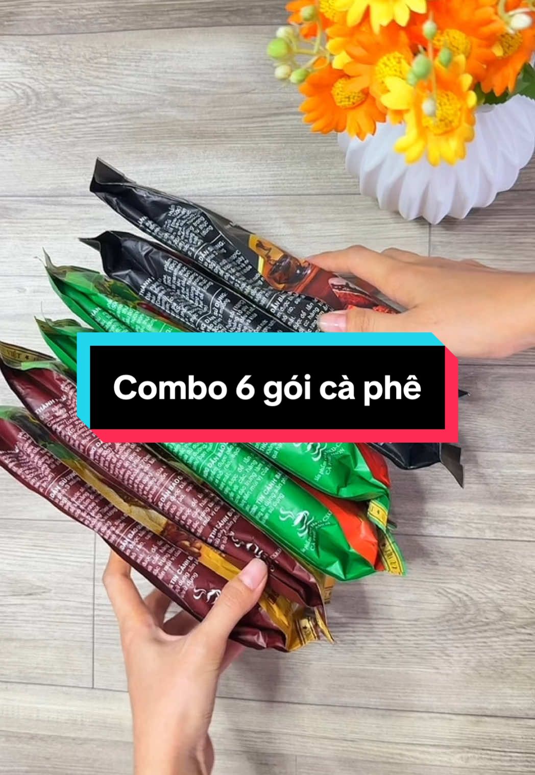 Combo 3kg cà phê 6 gói#caphephaphin #caphe #capheuuviet #caphechon 