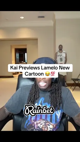 Kai Previews Lamelo New Cartoon 😂💯 #kaicenat #kai #ballbrothers #geloball #meloball #lonzoball #amp #ampsummer #fyp 
