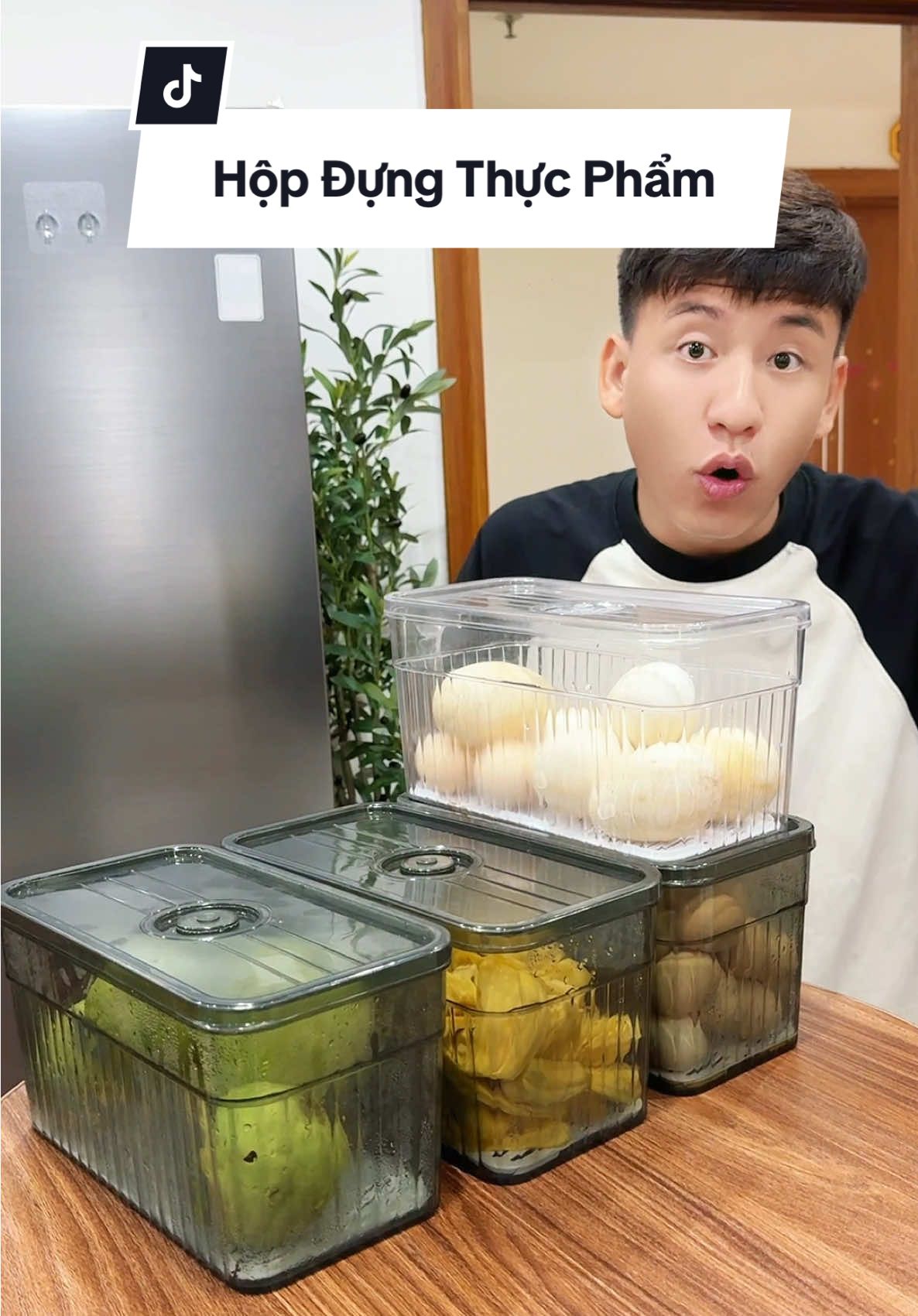 Hộp đựng thực phẩm tủ lạnh đa năng tiện lợi #haohomhinh 
