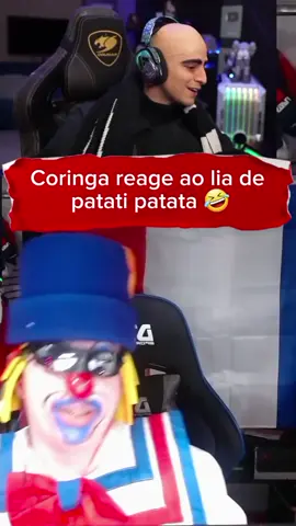 Coringa reage ao lia de patati patata 🤣🤣#fyp #cortes #foryoupage #fyyyyyyyyyyyyyyyy #loud_coringa #videoviral 