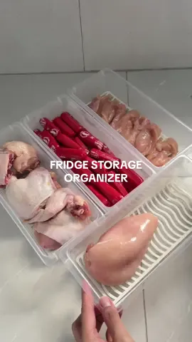Mas organize ref mo kapag meron ka nito!  #KitchenHacks #kitchenorganizer #foodstorage #foodstoragebox #homeessentials #homestorage #reforganizer #reforganization 