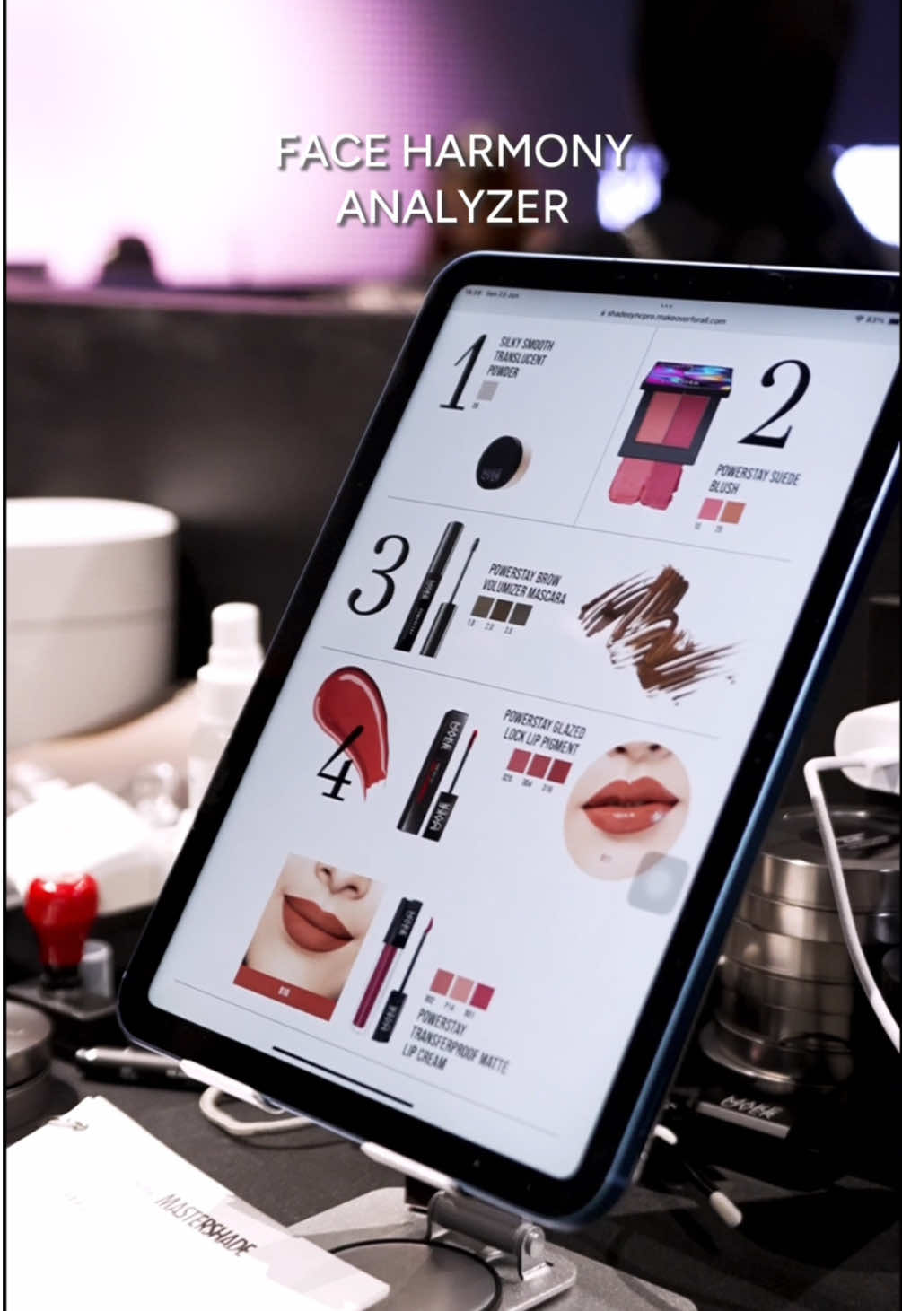 Shade match, powered by tech 💻✨ With Shade Sync, Color Finder, and Face Harmony Analyzer, plus MUA expertise — finding your perfect foundation & lip shade has never been this easy! Make Over delivers pro-level results ✅ #MakeOverMastershadeMY #MakeOverMY #MakeOverBeyondBeauty 
