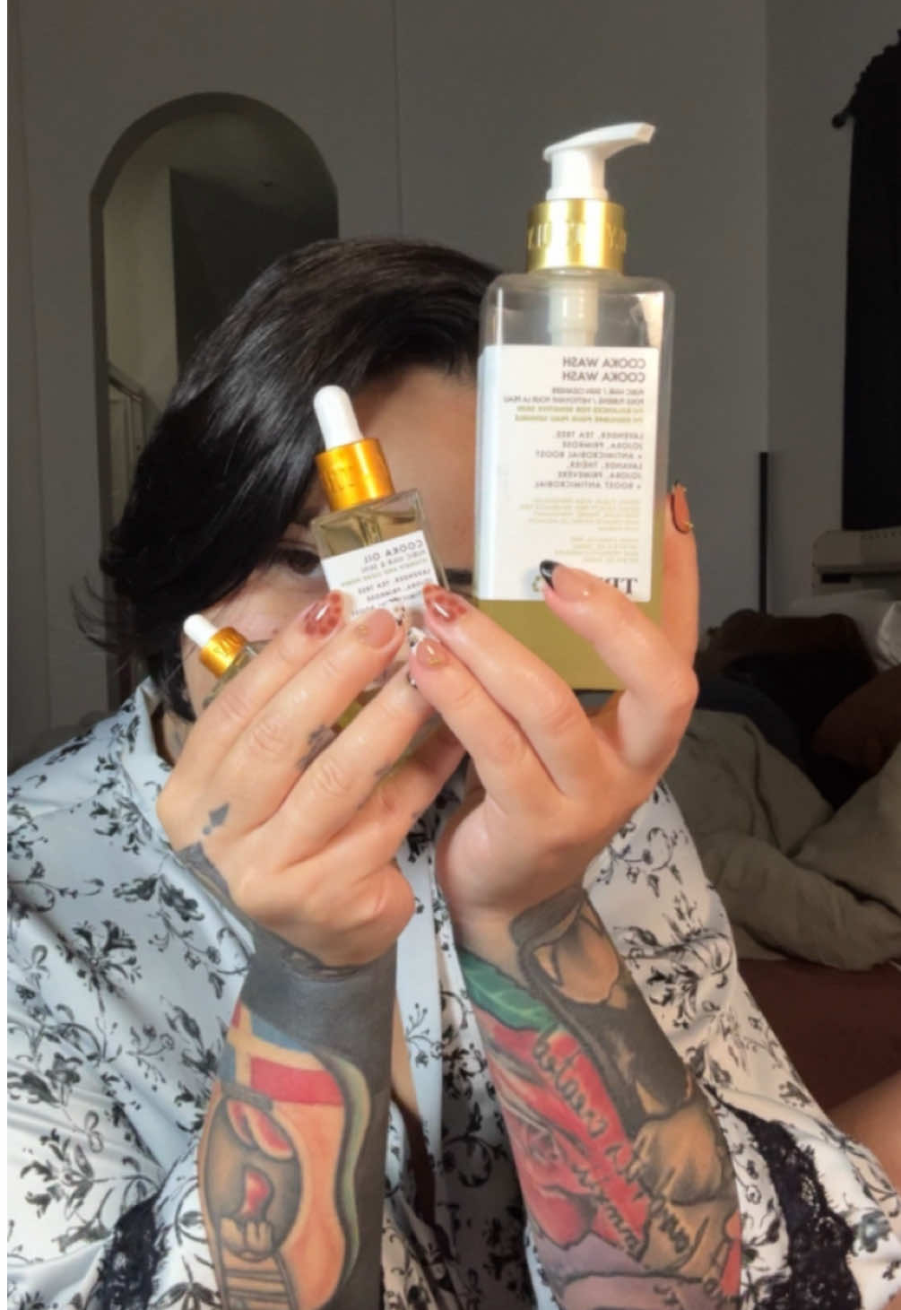 Replying to @dulce_aspen Cooka oil benefits kit and review! Let's just say I'm doing your Cooka and wife/hubby a solid with this one! Whether you shave or wax, this kit of bomb!  #cookaoil #trulysoftserve #bodyoil #bodyoilbenefits #trulybeauty @Truly Beauty 