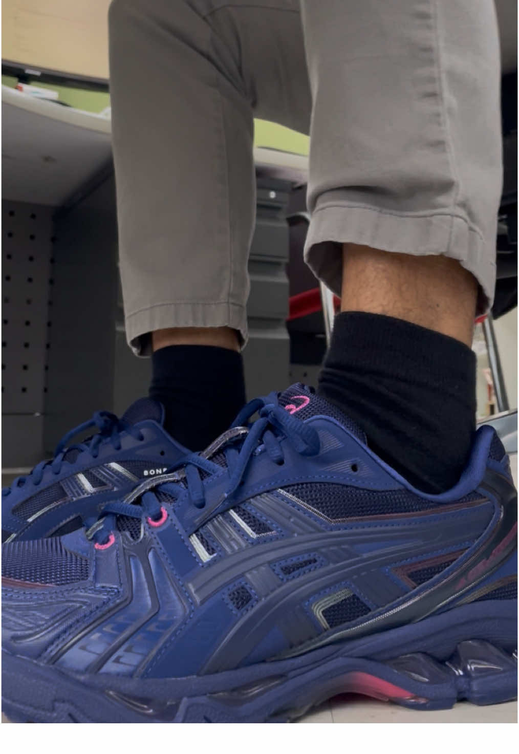 These @ASICS 8ON8 x GEL-KAYANO 14s are straight. Certified 💯! 👌 sneakers I’ve ever worn — comfortable, grippy, and stylish. Solid insole, soft GEL cushioning, durable outsole, and that mesh upper hits just right.  Insole: Soft + supportive for all-day comfort Midsole: ASICS’ signature GEL™ tech = smooth, cushioned steps Outsole: Grippy and tough for any surface Upper: Mesh + overlays = breathable Y2K vibe Fit: Snug and flexible #gelkayano14 #8on8 #asics #sneakerhead #sneakers #kickstagram #sneakerstyle #hypebeast #nicekicks #sneakercollection #sneakersoftheday #kotd #sneakerlife #sneakeraddict #streetwear #OOTD #kicksoftheday 