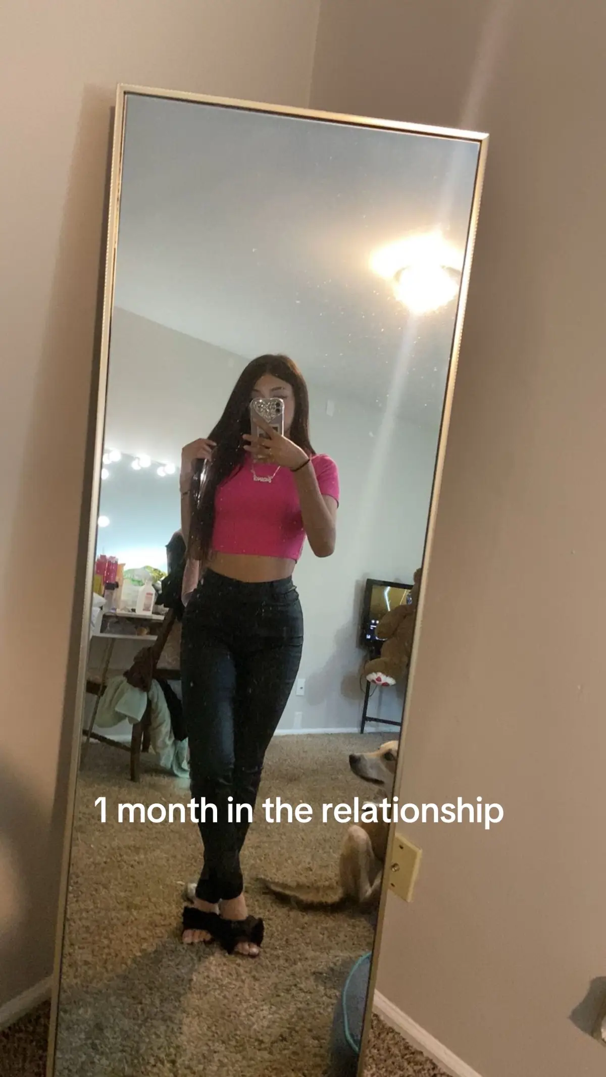 he definitely giving me some happy weight 😜 #Relationship #foryoupage #happyweight 