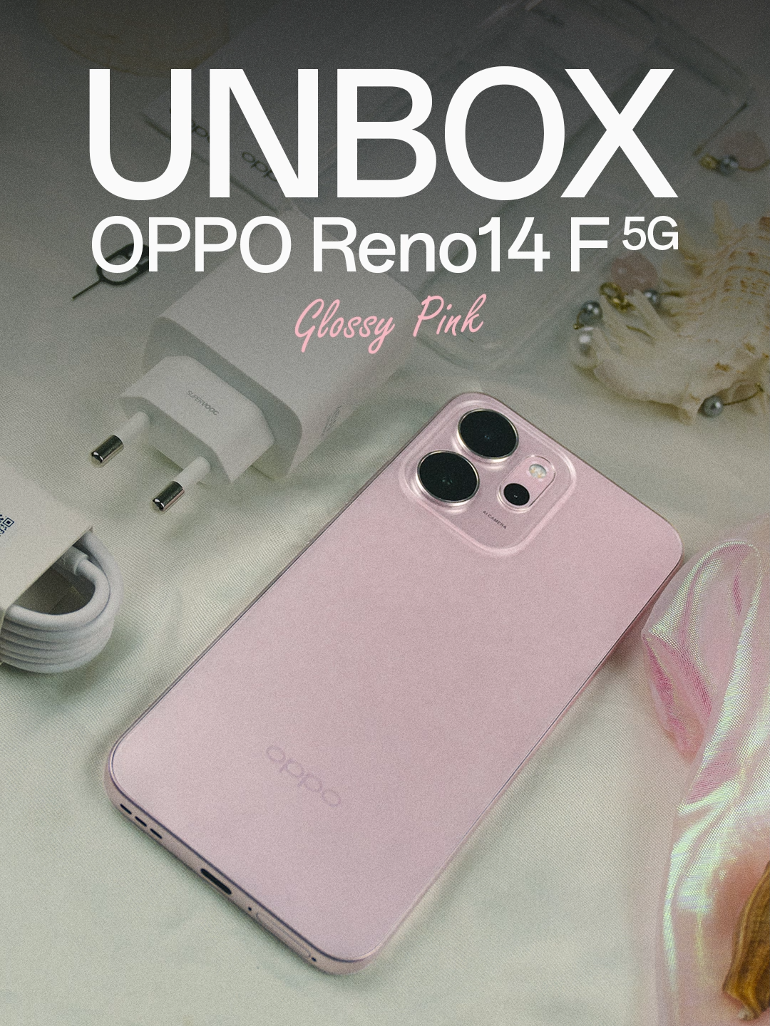 ˚˖𓍢🌷✧˚.🎀⋆ UnboxOPPO Reno14 F 5G สีชมพู Glossy Pink! ˚.🎀༘⋆เริ่มต้นเพียง 12,999.- ✨สายหวานละมุนห้ามพลาด! #OPPOTH #PRODUCT #Review #opporeno14series5g #Reno14SeriesTH #ไปชิลล์กัน #OPPOAIPhone #แกะกล่อง #สีชมพู #ใหม่ล่าสุด #ฟีด #เปิดการมองเห็น #แกะกล่องกัน #unboxingvideo #unbox #New