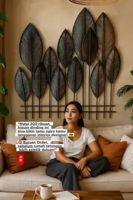 Dekorasi dinding minimalis modern #homedecor #homedesign  #hiasandindingmurah  #dekorasidinding  #dekorasi  #interiorminimalis  #walldecor  #DekorasiRuangTamu  #cuantanpabatas 