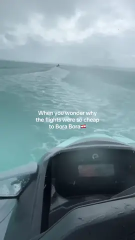 After every storm, comes a rainbow🥲 #fyp #foryou #borabora #travel #traveltiktok #traveltok #jetski 