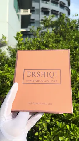 Lip Gloss Sets of 12- Color Books Makeup Lipstick Cosmetic Glossy Lip Care Long-lasting ershi #ershiqi #fyp 