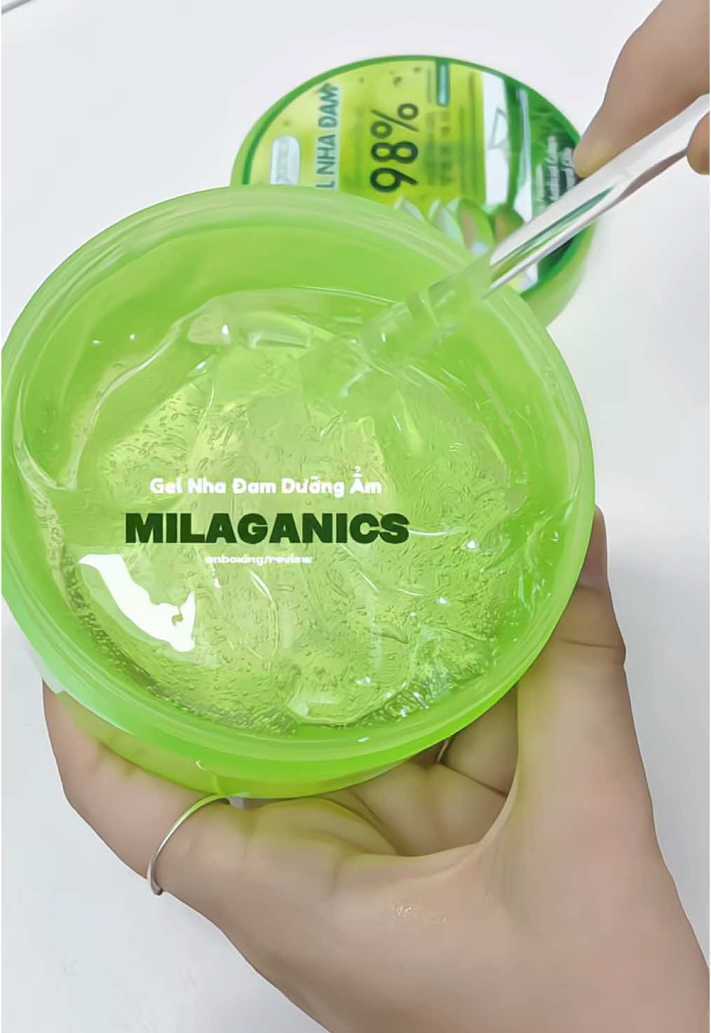 mê chữ ê kéo dài lun á😍#viral #unboxing #xh #milaganics #gelnhadammilaganics #xuhuong 