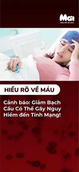 Cảnh báo: Giảm Bạch Cầu Có Thể Gây Nguy Hiểm đến Tính Mạng! #maimedia #giambachcau #suckhoe #benhly