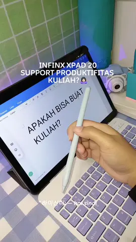Membalas @theblo0dfairy Seputar Infinx Xpada 20, apakah bisa buat kuliah? #infinix #infinixxpad #tabletinfinix #tablet 