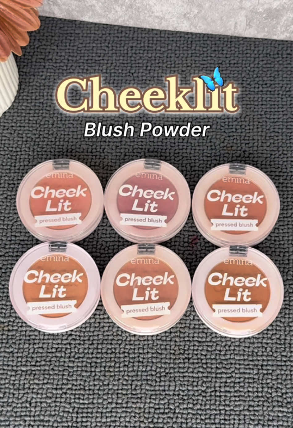 Blush on powder awet seharian dan banyak pilihan warnanya😍💓 #blush #blushon #rekomendasi #EminAdilla 