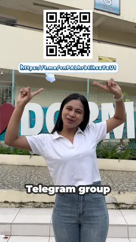 Dear Batch 2025 🤗 As part of your onboarding process, we kindly remind you to join our official communication group on Telegram to stay connected and well-informed 🫶🏻 #studentboardinghouse #dormitory #student #presidentuniversity #wardorm 