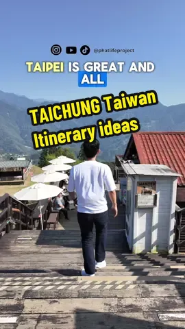 17 MUST DO TAICHUNG ACTIVITIES  If you’re headed to Taiwan you need to stop sleeping on Taichung, Taipei’s quirky and artsy counterpart Here are 17 things I recommend you do - there is more but there is only so much I can fit into a reel  For more recos as well as advise on where to stay etc  you should check out my Taichung travel guide over on YOUTUBE  comment GUIDE and I’ll send you the link and also a PDF link to ALL the google map pins to the locations mentioned in this video! 𝙁𝙤𝙡𝙡𝙤𝙬 ➡️ @phatlifeproject for more PHAT things to try, see, eat and do in cities around the world! #taichung #taiwan #taichungtravels #taichungcity #taichungtrip #taiwantrip #taiwantravelguide Taichung travel itinerary, taichung what to do, taiwan travel itinerary guide