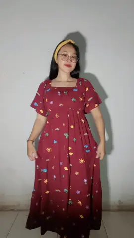 daster berasa dress gak sih kalau gini🤭❤️ #dasterkekinianmurah #dasterin #fyp #racunbundarexa #fyp 