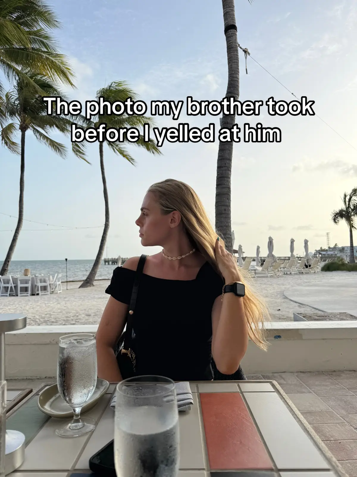 If I was an only child, my insta would be dry af #brother #Siblings #vacay #florida #beach #ocean #4thofjuly #july #keywest #miami #vacation #photoideas #insta #fup #fyp #foryoupage #viral #trending 