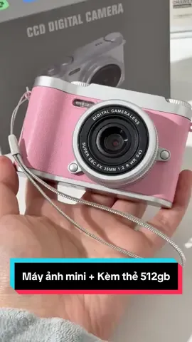 Camera mini 4k + ( tặng kèm ) thẻ nhớ 512gb ##cameramini #mayanhmini 