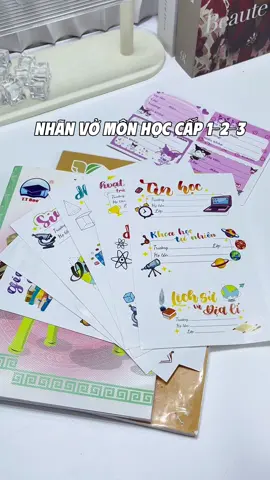 Sắm dần dô học thôi mấy ní #nhanvo #nhanvobocdan #nhanvomonhoc #dungcuhoctap #fyp #muataitiktokshop #xuhuong #foryou 