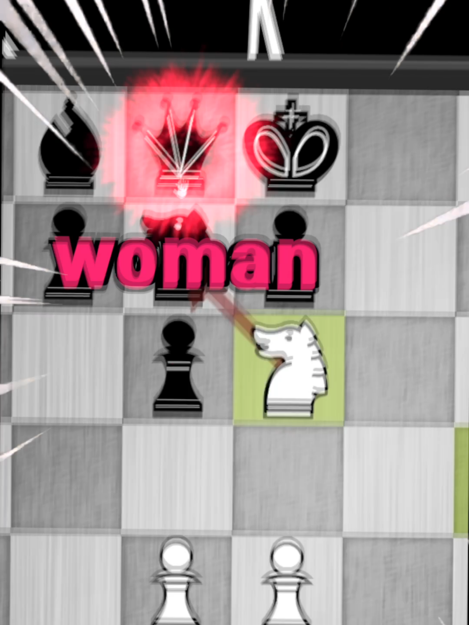 Surrender the woman! #chess #chessmakta #체스 #체스막타