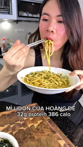 Giảm 10 ki không cần ức gà, chỉ cần bát mì udon cua hoàng đế 386 calo mà ngon muốn xỉu. 🥰 #healthy #lyanhealthy #udon #cua #ucga #NVNM #nvnm_k5_nhom_13 