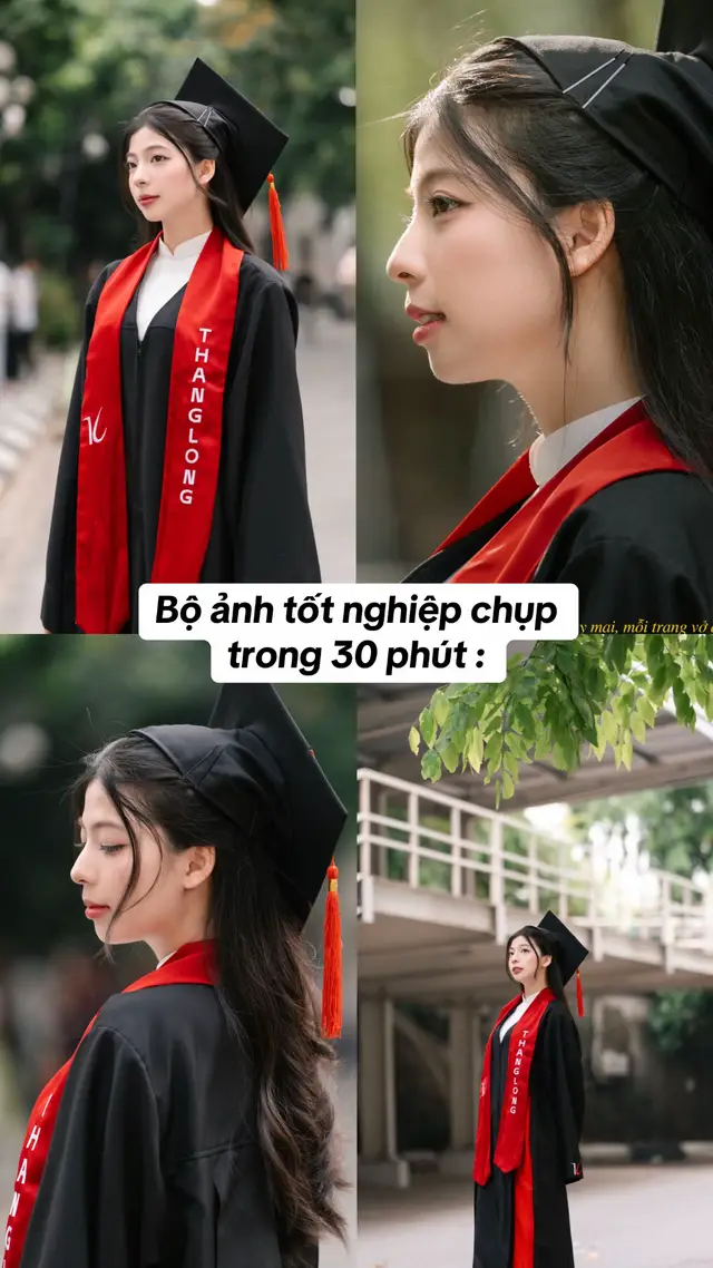 Vỏn vẹn 30 phút để chụp cho 1 bộ ảnh trước khi khách vào hội trường nhận bằng 