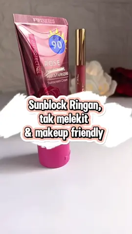 Dah jumpa sunscreen 🧴 yang ringan, cepat meresap & tak melekit! Sesuai sangat untuk kulit berminyak & mix-gen hari-hari. Tekan je beg kuning di bawah kalau korang nak cuba 😊” #SunblockLight  #TakMelekit  #SunscreenDaily  #SunscreenRoutine  #glowingskin 
