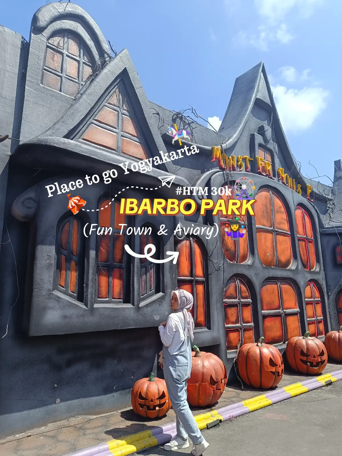 Full seruuuu!!!!! banyak wahana baru🎪🎡 • • • Tapi kalo diajak kesini mau mengulang kedua kalinya gasi!!??? 👀🤙🏻 mau mau mau @ibarbopark @pakowner  #ibarbopark #ibarboparkjogja #fypシ #sleman #jogja #wisatajogja #ibarbo 