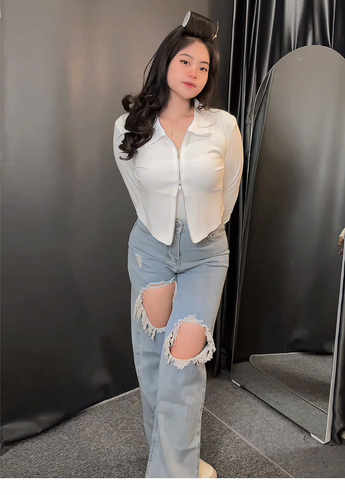 bahannya adem halusmelar bgt#atasanwanitamurah #atasanziper 