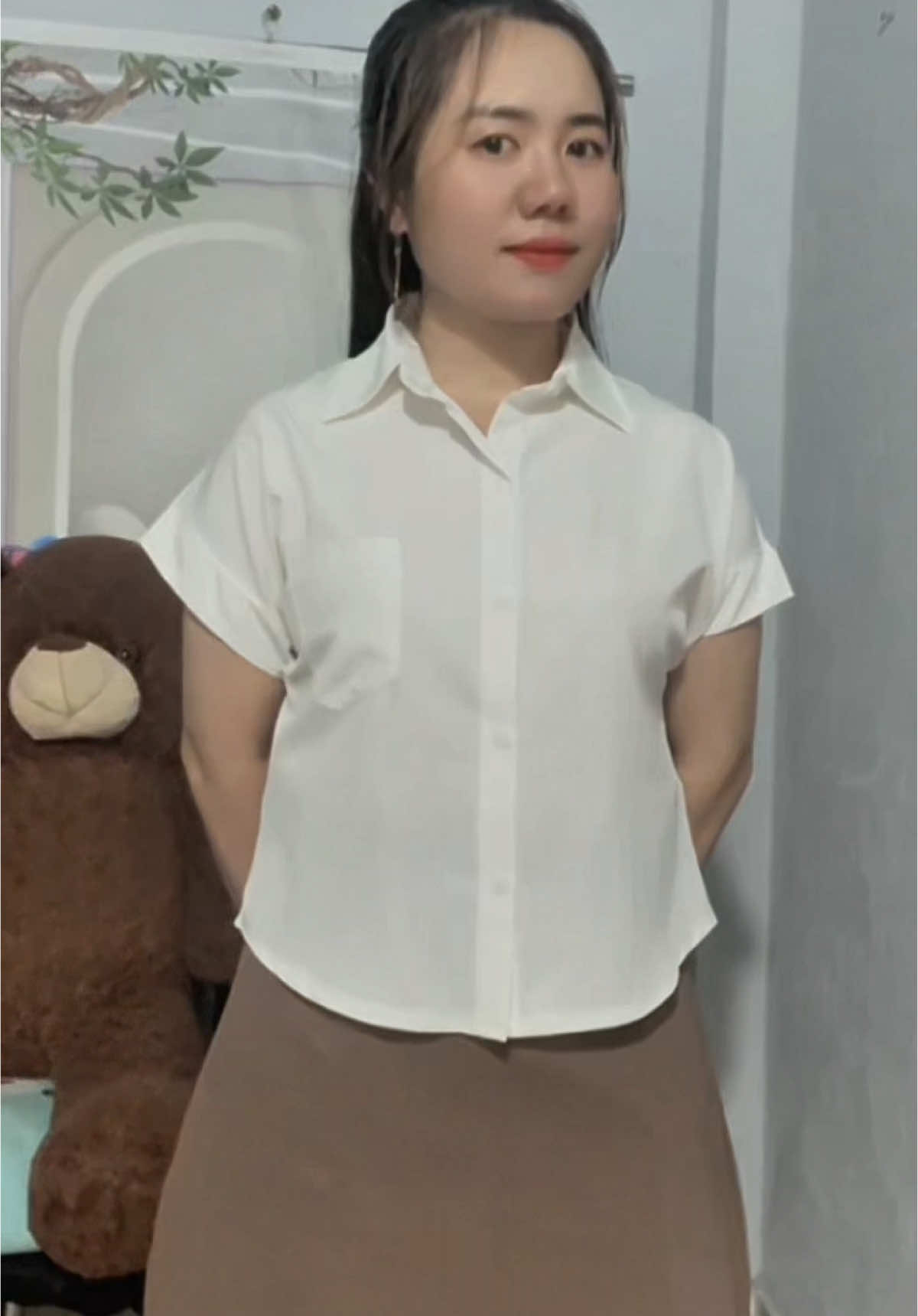 Chân váy chữ A cạp cao chất tuyết mưa #xuhongtiktok #xuhuong #dattaitiktokshoplienket 