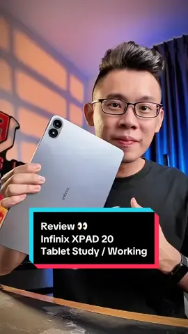 Yeah Infinix XPAD 20 dah launch 🌟 Tablet yg sesuai untuk Student & Working Adults 👍🏻👍🏻👍🏻 Jom tengok… @Infinix Malaysia #Infinix #InfinixMalaysia #XPAD20 #AIPadAIMate #tablet #working #study #student #entertainment #Tech #gadget #techtok #techreview #jaykhor #abangjay