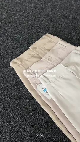 serupa tapi tak sama😙 jangan bingung lagi yaa bedain warna warna inii👀 #SivaliFactory #IChooseCozy #stylingideas #inspooutfit #mixnmatch 