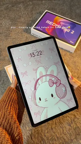 masyaallah tabarakallahh🥹  #tablet #xiaomi #redmipad2 #redmi 