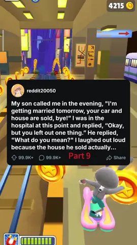 My son called me in the evening, 