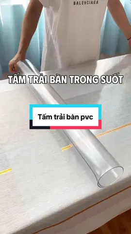 Khăn trải bàn PVC trong suốt