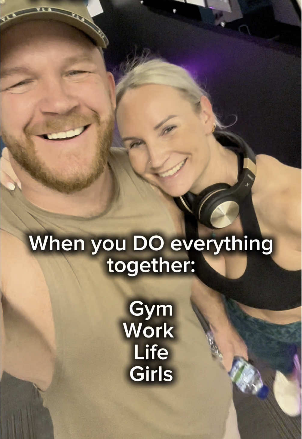 There really isn’t much we don’t do together!  #couples #reels 