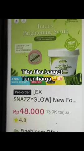 Brand Ga berisik tapi hasilnya gong bgtt #finebloom #bodyscrub #gilaputih 