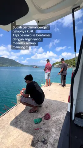 Intinya kail harus basah di air dan absen di umpan. #anambas #kepulauananambas #mancing #kepri #perbatasanindonesia #laut #fyp 