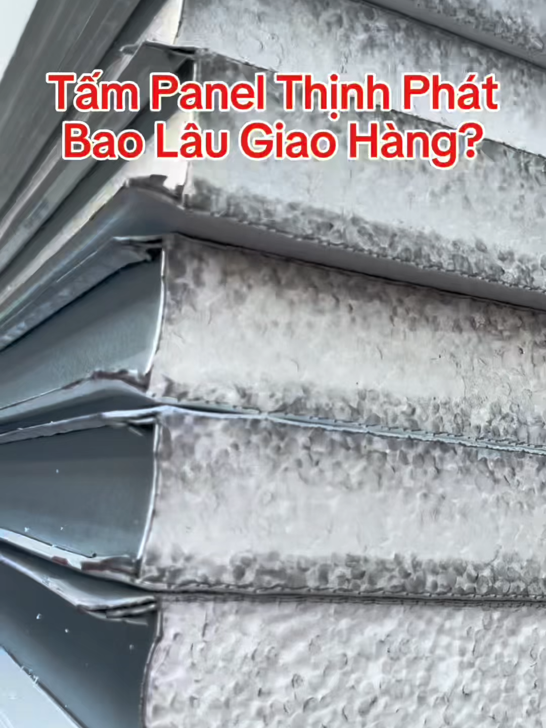 Tấm Panel Thịnh Phát Bao Lâu Giao Hàng? #tampanel #paneleps #panelcachnhiet #giaohang #cachnhietthinhphat