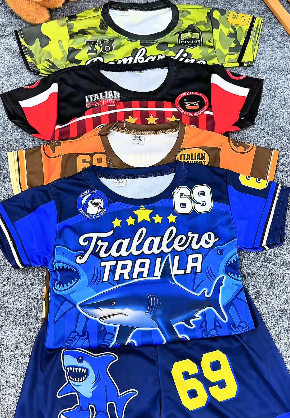 Bộ tung tung shahur thun lạnh #maiphuong_mephao #thoitrangtreem #mevabe #quanaotreem #xhtiktok #bothunlanhchobe #combo4bococtay #tungtungsahurus 