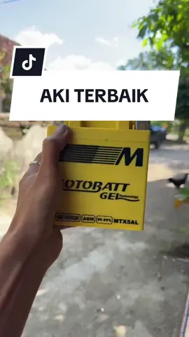Rekomendasi Aki Paling GOKIL 🔥 #akimottobatt #motobatt 