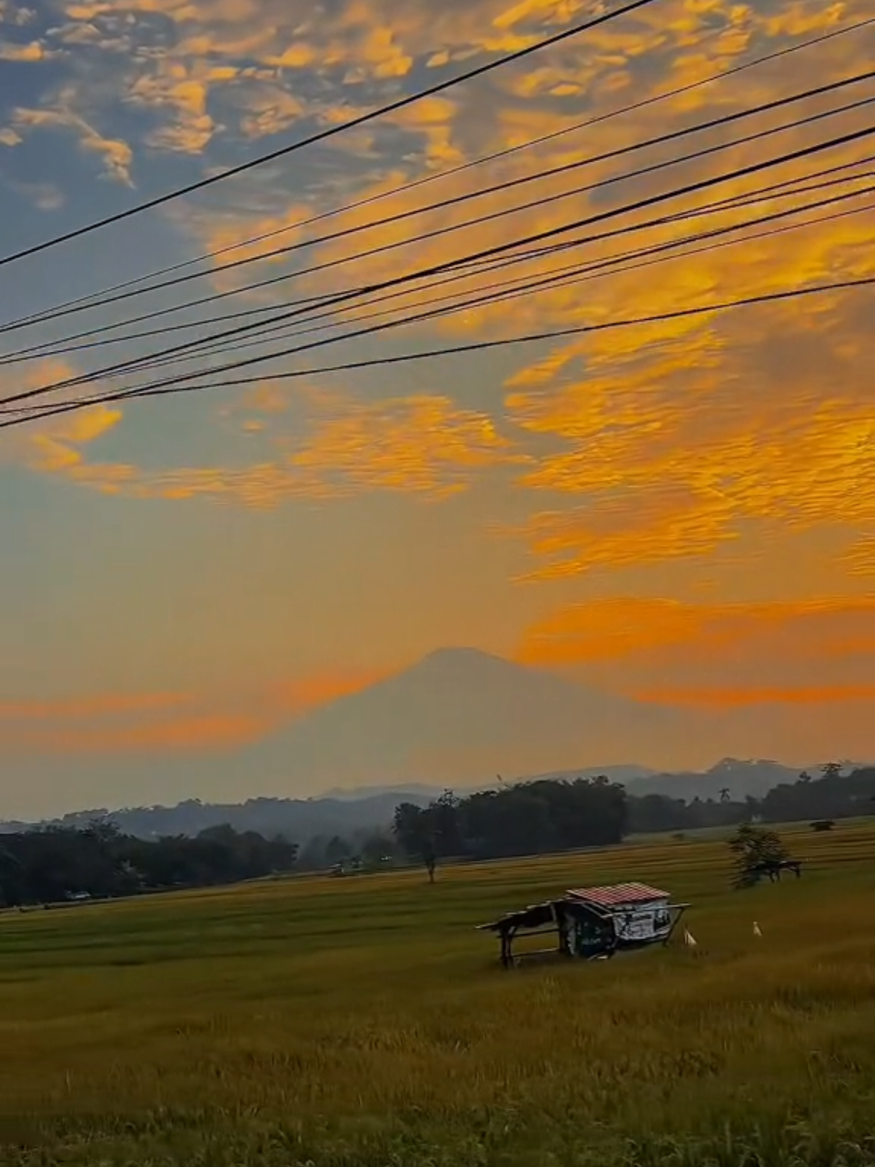 kalo motoran sore2 enaknya kemana ? #cirebon #timur #cirtim #jalan #fyp #sedong #gunung #ciremai #sunset #sore 