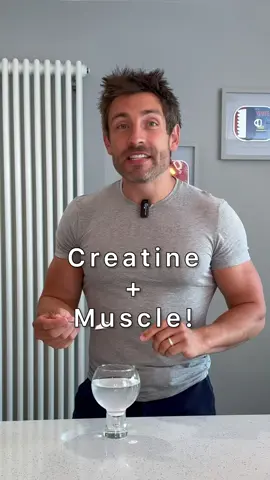 Here is what happens when you start taking creatine. More strength and more muscle building!