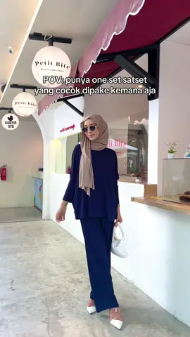 Apa itu pusing mix and match? kalo punya Jona Set udah pasti  satset no ribet ribet😍 #fyp #oneset #adem #callandahijab 