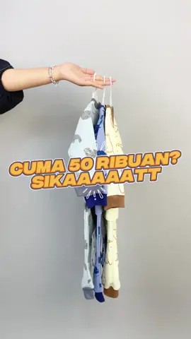 50 Ribuan aja, SIKAATTT!😍 Piyama Lullaby, pilihan tepat untuk tidur si kecil! Lembut dan imut, pastinya!🫶🏻 #BajuAnakLucu #OOTDKids #bajuanak #bajuanakmurah #bajuanakperempuan #bajuanaklakilaki #bajuanakviral #bajuanaklucu #bajuanakmurahmeriah #outfitanak #ootdanak #SetelanAnak #BajuAnakGemes #ootdanak #SetelanAnak #ootdfashion #PiyamaLullaby #HargaMurah #TidurNyenyak