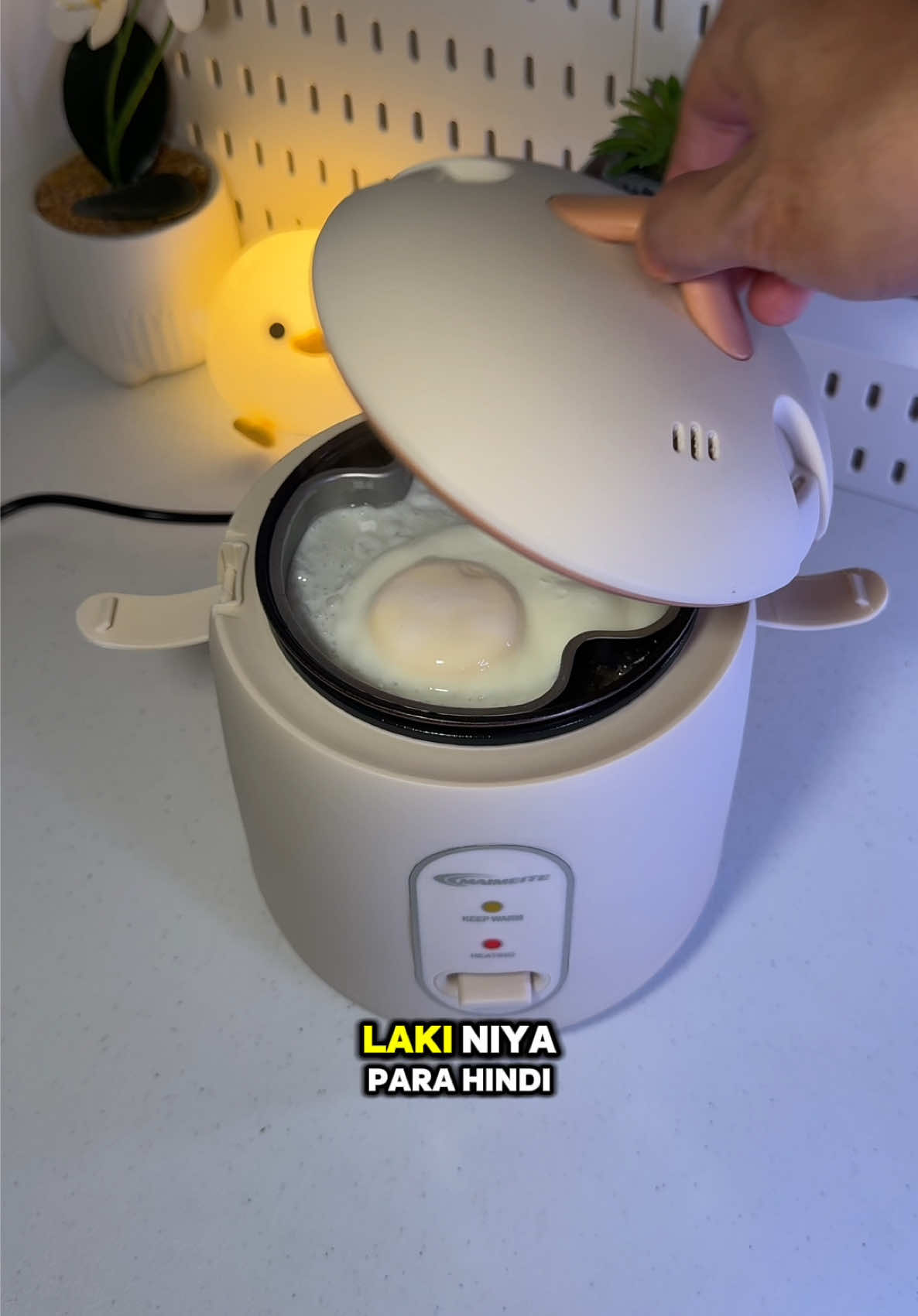 Mameite 1.2 Liter Mini Rice Cooker with Non Stick Pot | Perfect para sa mga solo living o couple out there 🥰 #ricecooker #miniricecooker #portablecooker #kitchenfinds #bukodfinds #appliances 