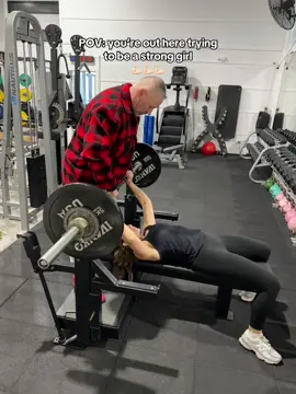 In my strong girl era 🏋🏋 || #Fitness #fitnessinspo #fitnessjourney #fitnessmotivation #weights #weighttraining #strong #stronggirl #strengthandconditioning #strengthtraining #strengthtrainingforwomen #TikTokFitness 