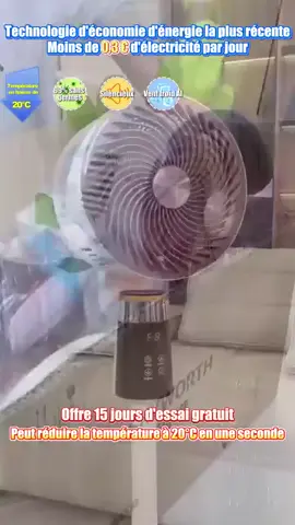 ❄️50% de réduction🔥Ventilateur de plancher d'écoulement d'air silencieux à économie d'énergie alimenté par USB🍃🚀Livraison gratuite