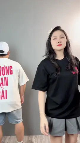 Áo thun thương bạn trai bạn gái phom rộng unisex #aothun #haihaishop #hykorea #haithaostore #aothunnu 